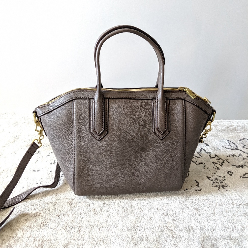 J Crew Crossbody Tote in Mauve